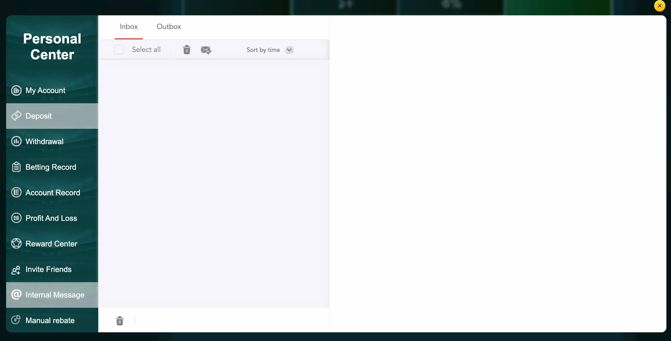 Internal messages in EK333