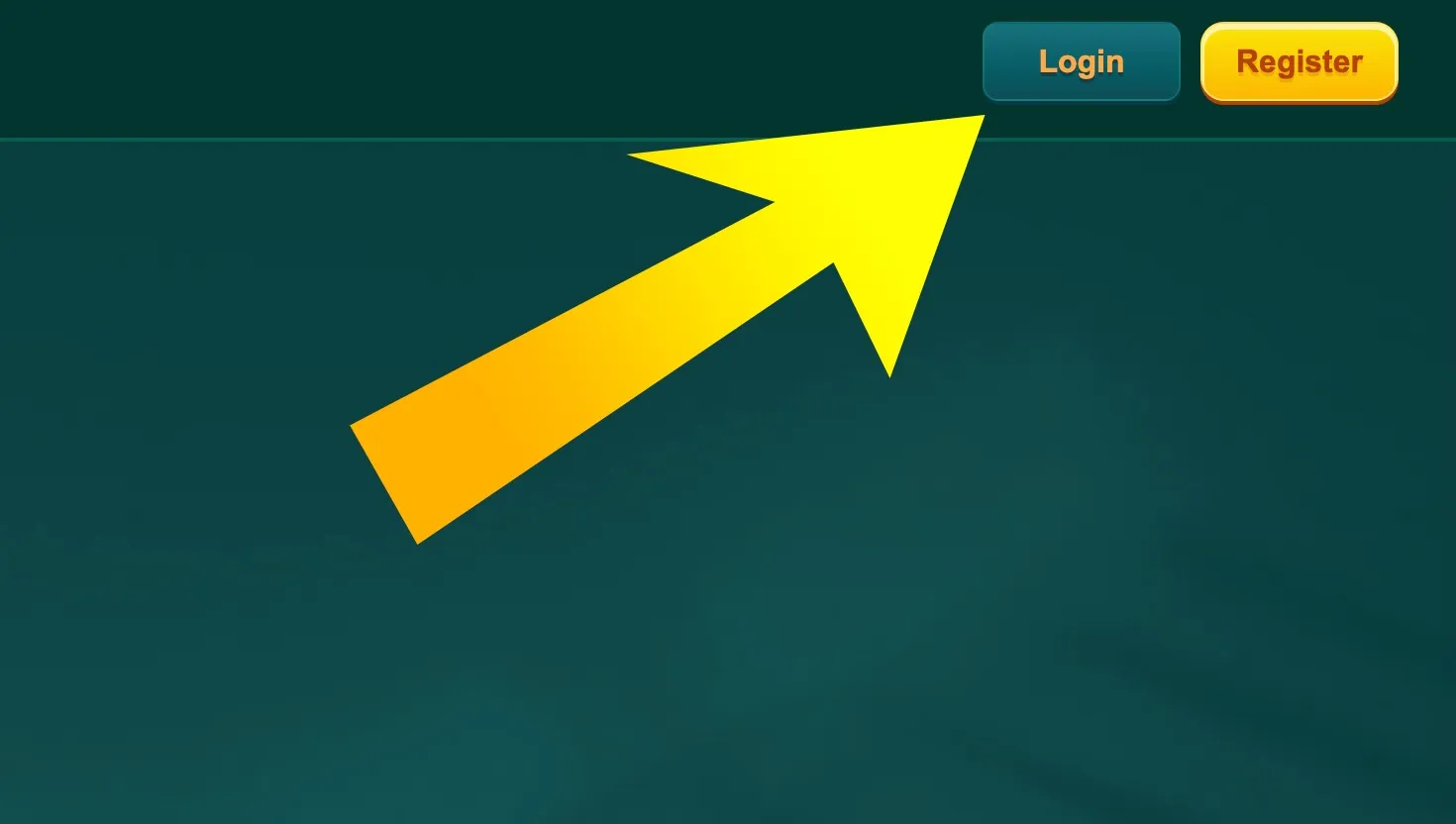 Login button on EK333 website